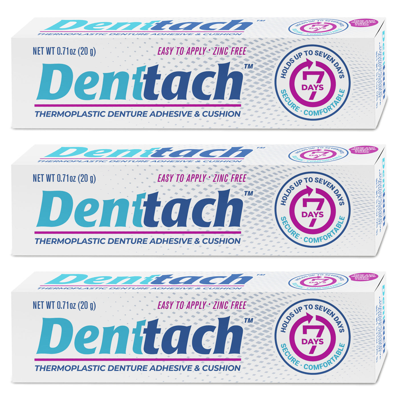 Denttach- Thermoplastic Denture Adhesive & Cushion (20 grams)