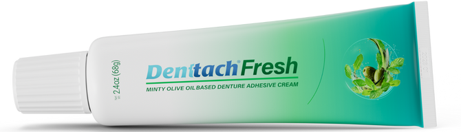 Denttach denture mint adhesive 
