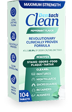 denttach clean new box